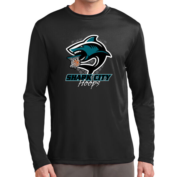 Shark City Hoops Long Sleeve PosiCharge ® Competitor Tee Thumbnail