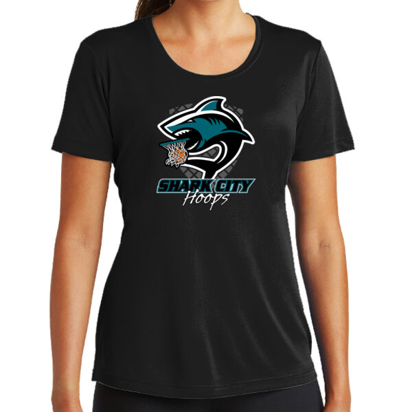 Shark City Hoops Ladies PosiCharge ® Competitor Tee Thumbnail
