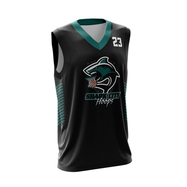 Shark City Hoops Game Day Away Jersey Thumbnail