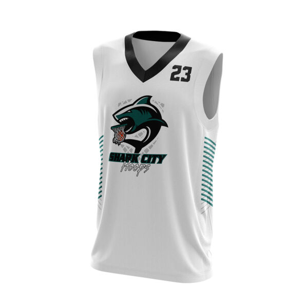 Shark City Hoops Game Day Home Jersey Thumbnail