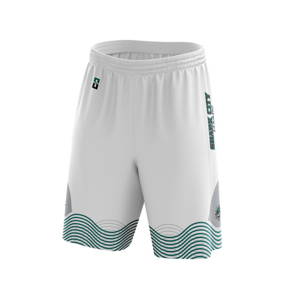 Shark City Hoops Game Day Home Short Thumbnail