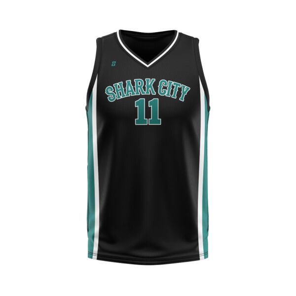 Shark City Hoops Game Day Away Jersey Thumbnail